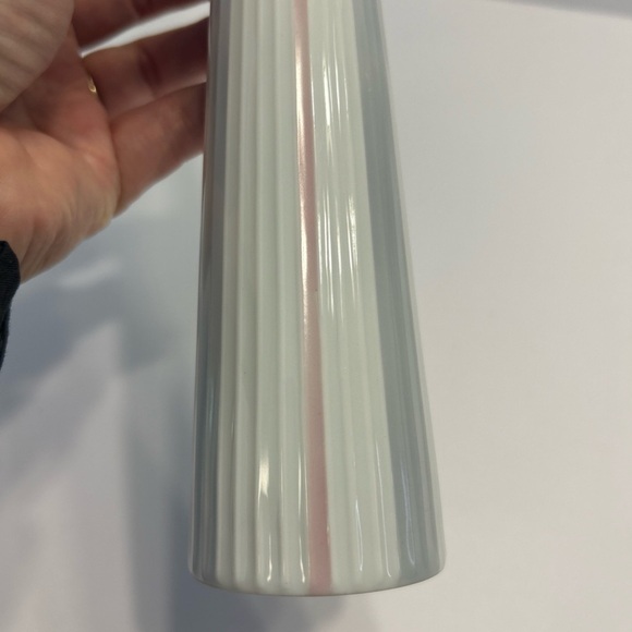 VTG Rosenthal Germany Faceted Striped Vase - Picture 6 of 7